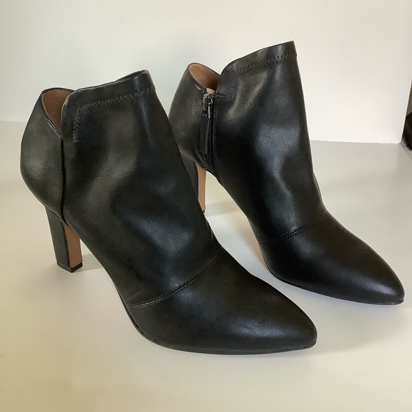 Franco Sarto Kora Leather Booties Size 7.5 - Picture 4 of 10